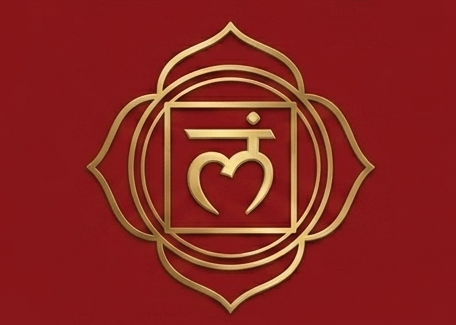Root Chakra LAM symbol